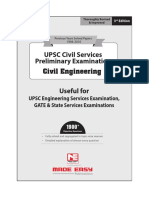UPSC Civil Services Preliminary Examination