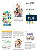 Folleto Valores y Familiares