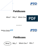 Fieldbuses: What ? Why ? Which One ? Who ?