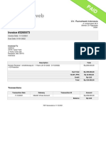 Renew Domain Registration Invoice for rentalfotocopy.id