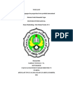 Makalah Teori Perdagagan Dan Faktor Produksi Internasinal