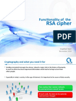 Functionality of The: RSA Cipher