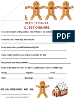 Secret Santa Questionnaire 08