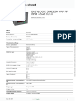 Easylogic Dm6x00h Series Vaf PF Meters - Metsedm6000hcl10nc