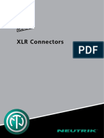 Neutrik PG EN - Section XLR Connectors