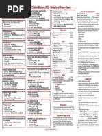 Citation Mustang (FSI) - Limitations/Memory Items: Takeoff and Landing Operations