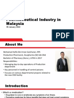 Pharmaceutical in Malaysia