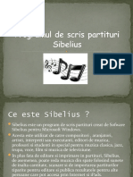 Programul de scris partituri  Sibelius1