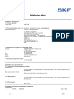 Safety Data Sheet for LGFP 2 Lubricating Grease