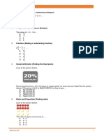 Soal Latihan Us Math 9