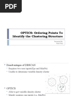 OPTICS: Ordering Points To Identify The Clustering Structure