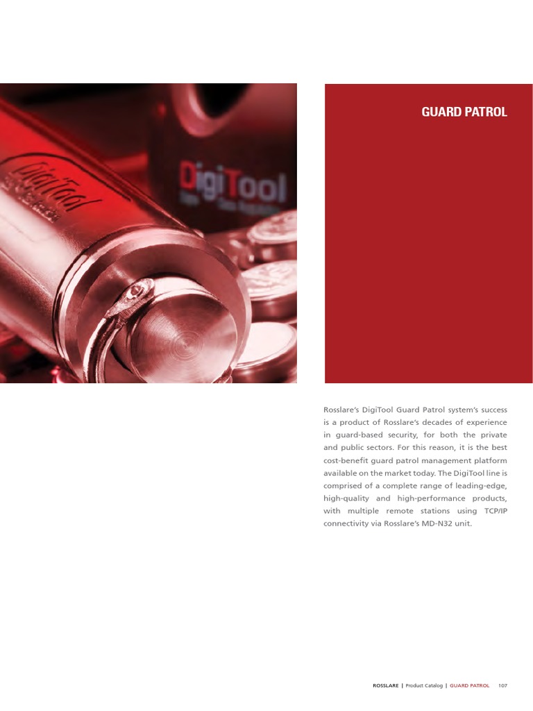 Rosslare DigiTool Guard Patrol System | PDF | Personal Computers ...