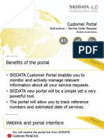 Skidata Portal Instructions