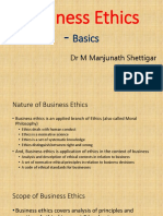 Business Ethics: Basics