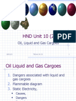 HND Unit 10 (2) : Oil, Liquid and Gas Cargoes