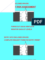 Carry Out Risk Assessment: Entry Into Enclosed Spaces