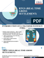 RTGS (Real Time Gross Settlement)