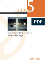World Heritage Papers 5 - Identification and Documentation of Modern Heritage