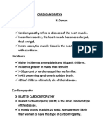 Cardiomyopathy H.Osman