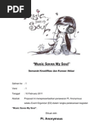 Download Proposal Music Saves My Soul by Annisa Wilona Kaulika SN55355161 doc pdf