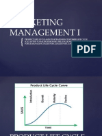 Marketing Management I