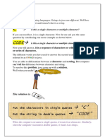 Unlike Other Programming Languages, Strings in Java Are Different. Well How You Wonder? Let Us First Understand What Is A String