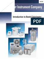 483M Parr Intro to Bomb Calorimetry