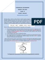 Purwanchal Vidyamandir SESSION: 2021-2022 Class: Ix Subject: Biology