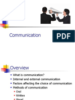 Communication and Collaboration