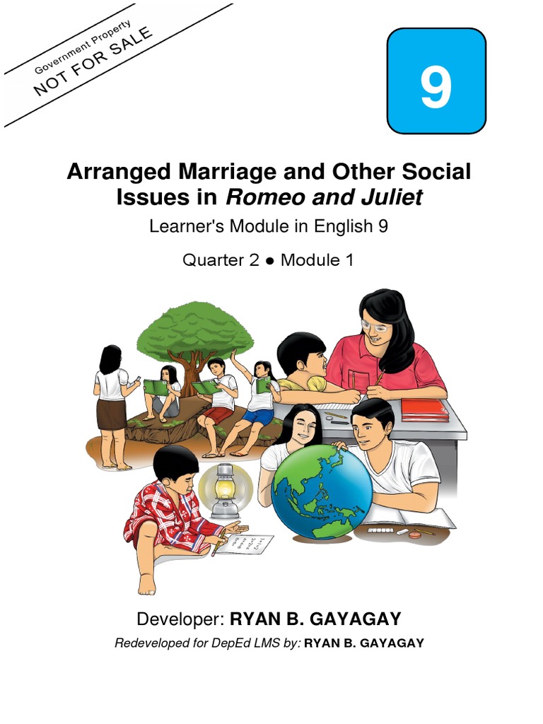 ENG9 Q2 Mod1Arranged Marriage and Other Social Issues in Romeo and