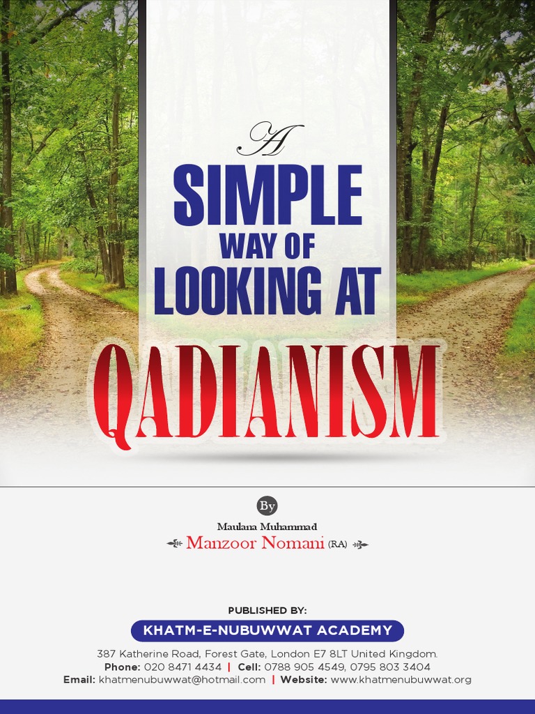 Examining Qadianism: Key Insights | PDF | Prophets And Messengers In ...