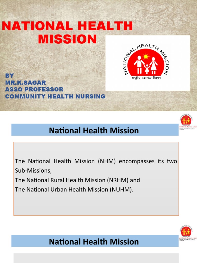 A Comprehensive Overview of India's National Health Mission | PDF ...