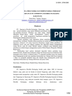 PENGARUH PELATIHAN KERJA DAN DISIPLIN KERJA TERHADAP KINERJA KARYAWAN PT. SUPERNOVA FLEXIBLE PACKAGING