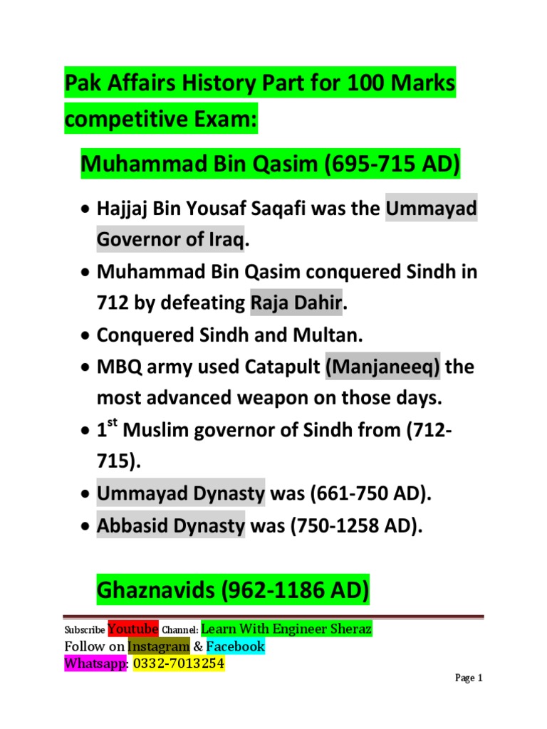 Muslim Rule in India (712-1857) | PDF | Mughal Empire | Timurid Dynasty