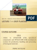 LECTURE 9 - Crop Planting 2012