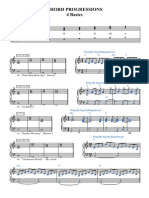 Chord Progressions - 4 Basics