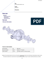 Rear Differential Information