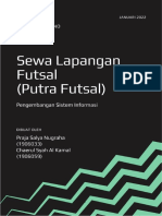 Pengembangan Sistem Informasi Sewa Lapangan Futsal (Putra Futsal)