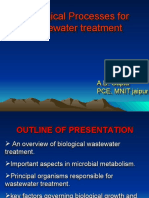 Biological Processes For Wastewater Treatment