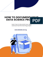 How To Document Your Data Science Project