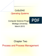 Chapter 2- Process and Process Management