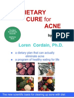 The Dietary Cure For Acne - Loren Cordain