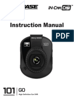 NextBase DVR101 Instruction Manual (English R08)