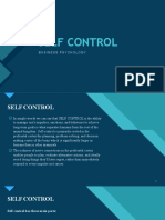 Self Control: Click To Edit Master Title Style