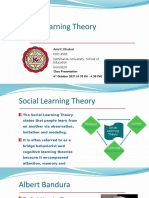 Social Learning Theory: Amrit Dhakal