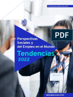 OIT: Perspectivas Sociales y Del Empleo en El Mundo - Tendencias 2022
