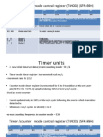 Timer /counter Mode Control Register (TMOD) (SFR-89H) : B7 B6 B5 B4 B3 B2 B1 B0