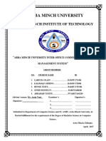 Inter Office Communication File Mangement System