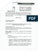 Bellido Presentó Un Proyecto Que Plantea Cambios en La Elección de Miembros Del JNE