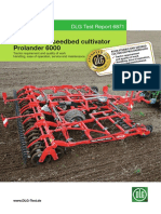 Stubble and Seedbed Cultivator Prolander 6000: DLG-Test Report 6871 DLG Test Report 6871